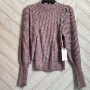 NEW Leith puff shoulder sweater XXS